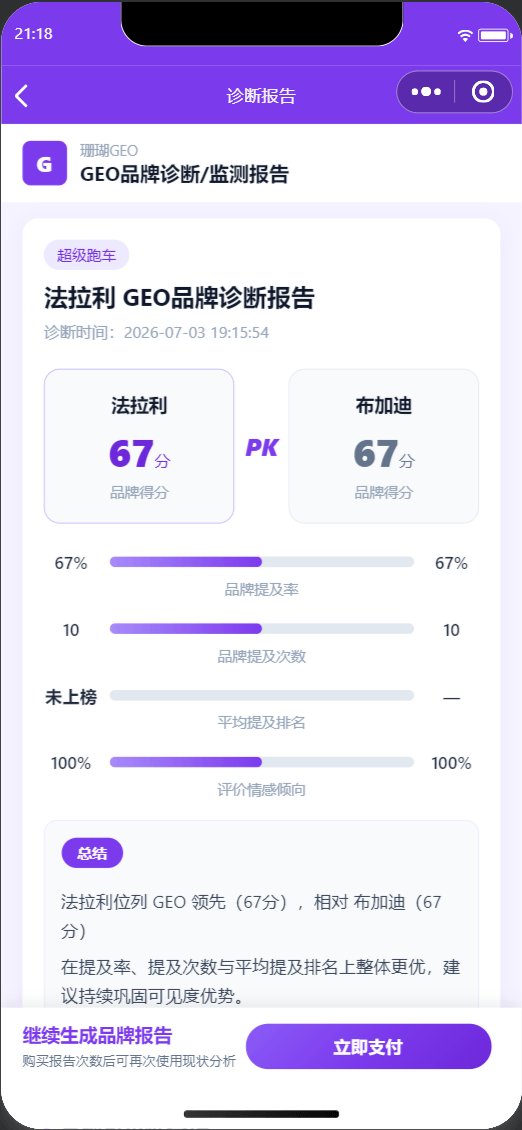 诊断报告